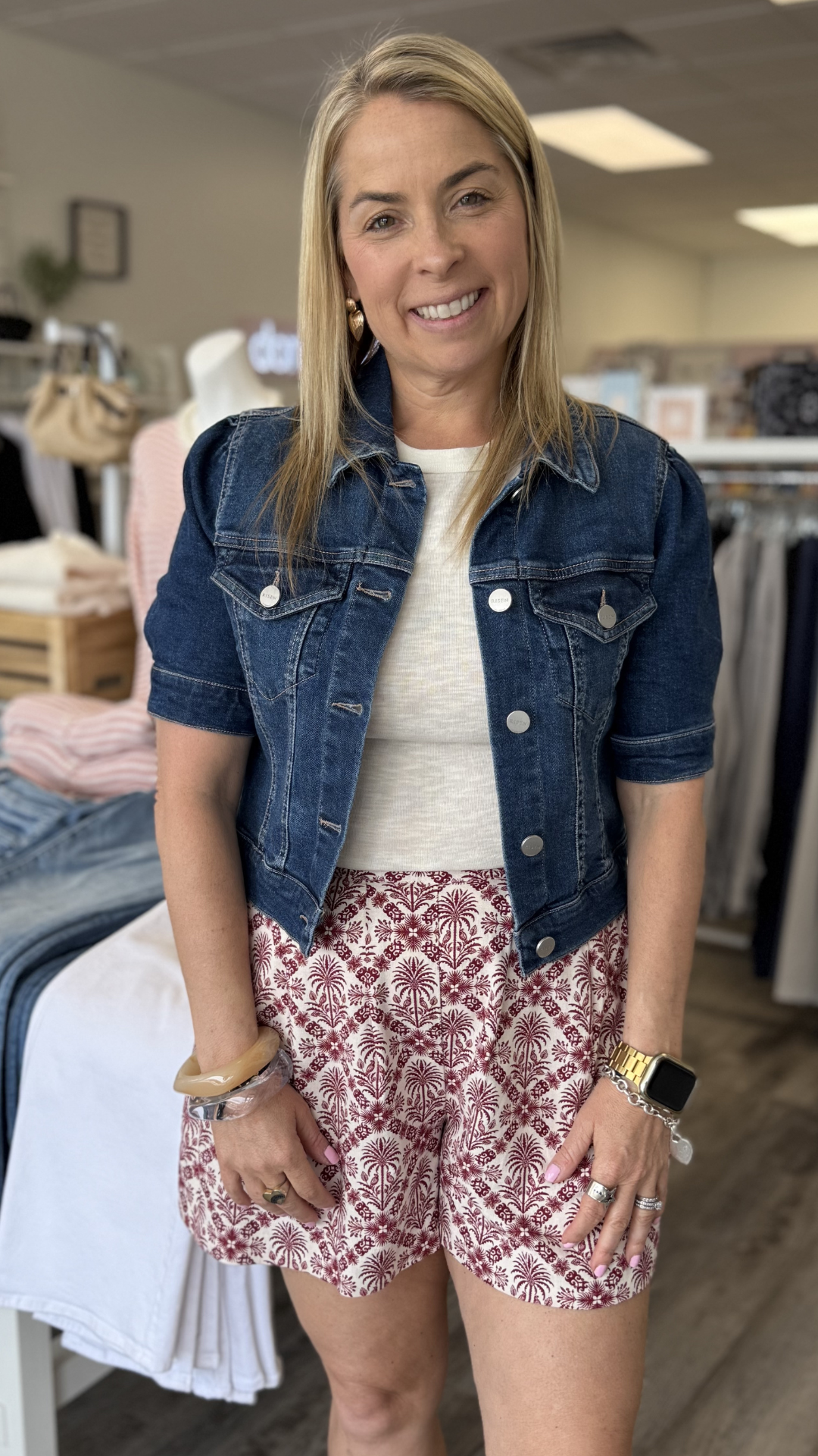 Paradise Printed Pull On Shorts
