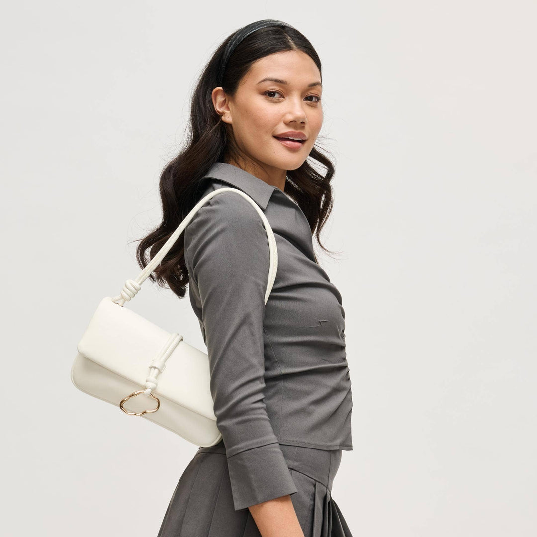 White Belina Crossbody Bag