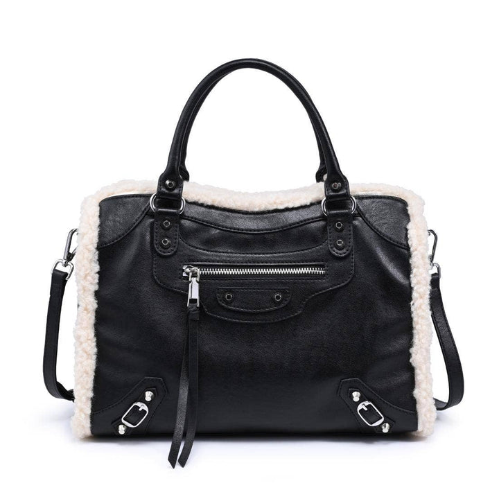 Black Seraphina Satchel Bag