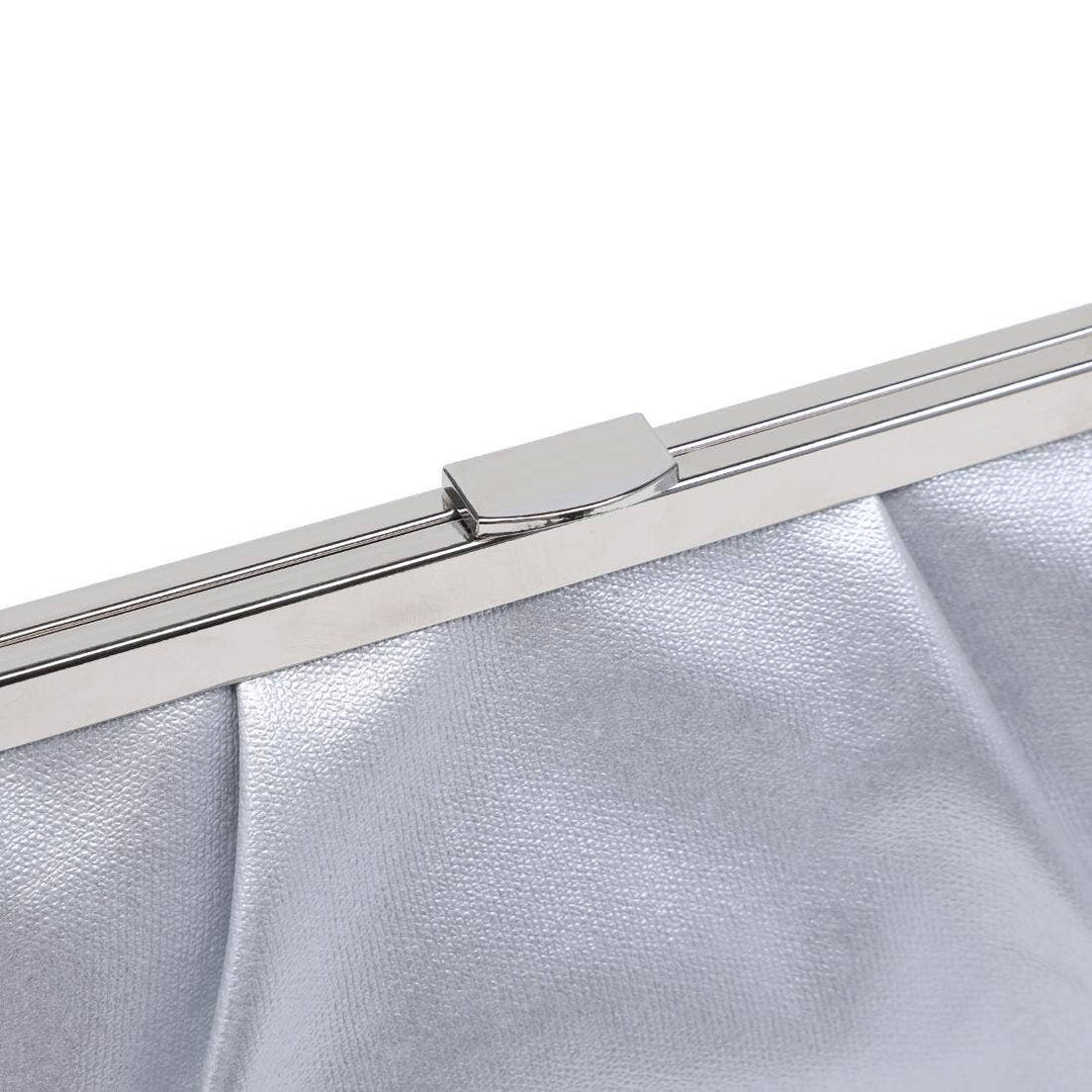 Silver Saint Clutch