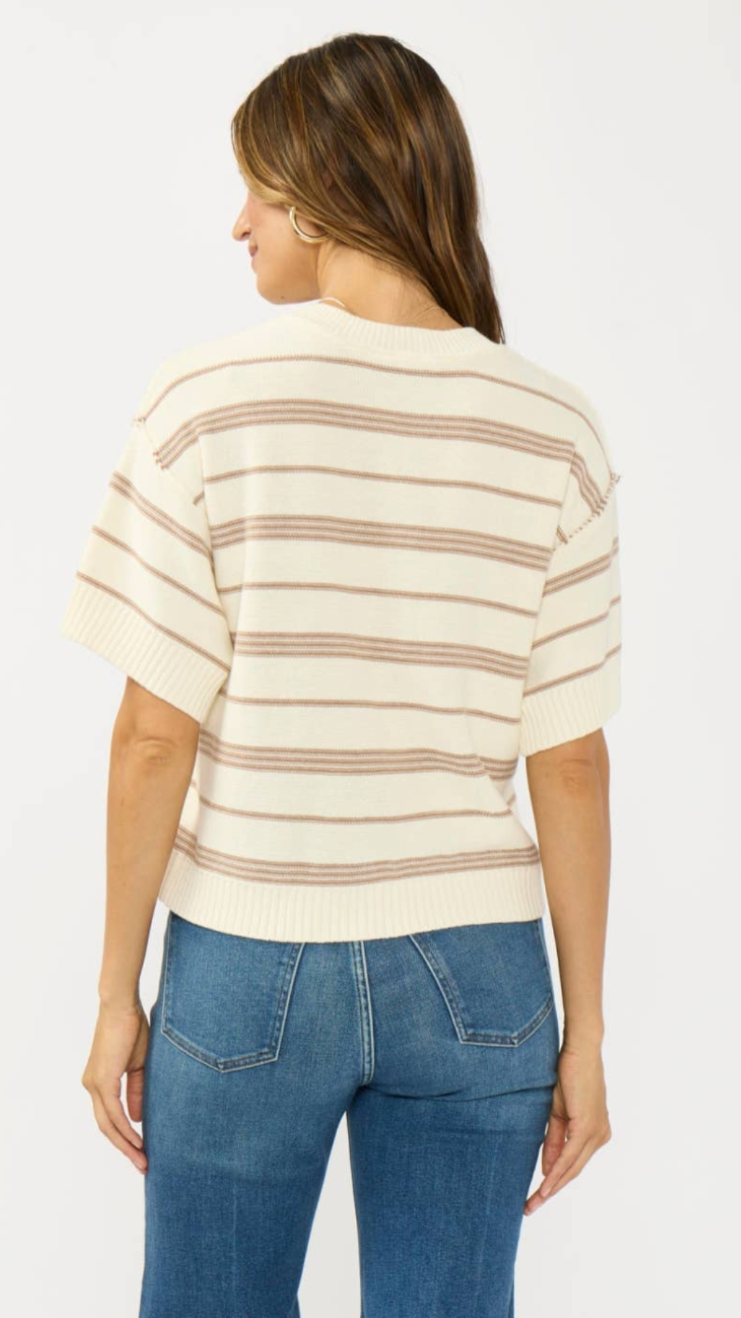 Stripe Henley Top