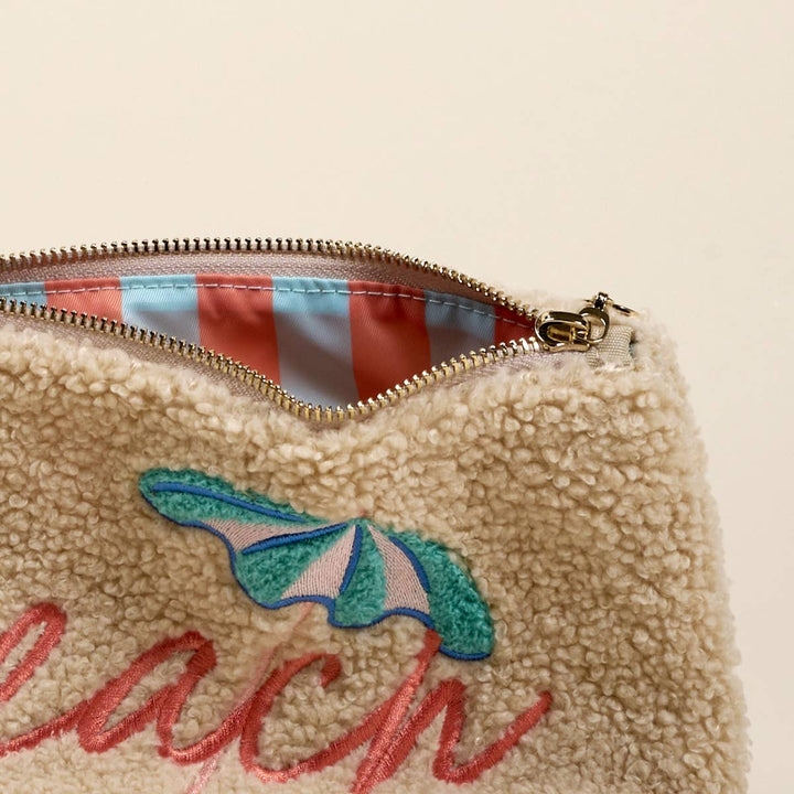 Beach Teddy Pouch