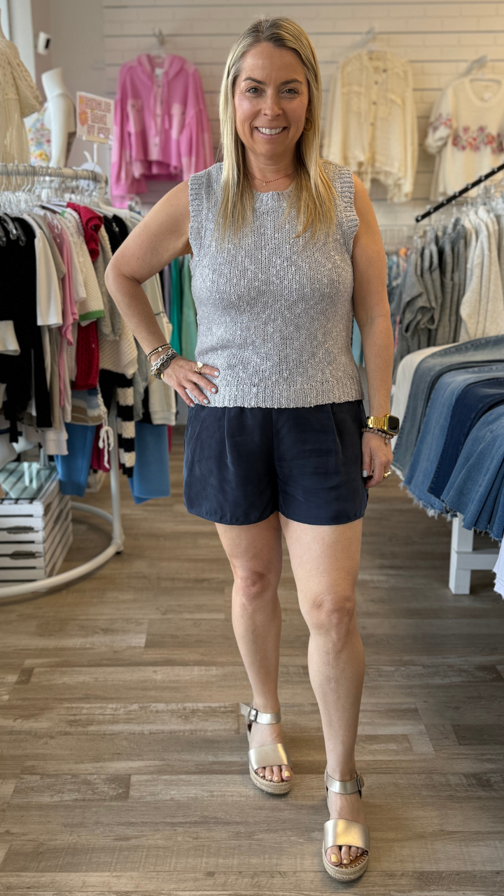 Heritage Front Pleat Shorts