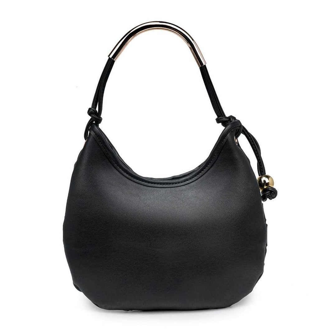Black Lucia Hobo Handbag