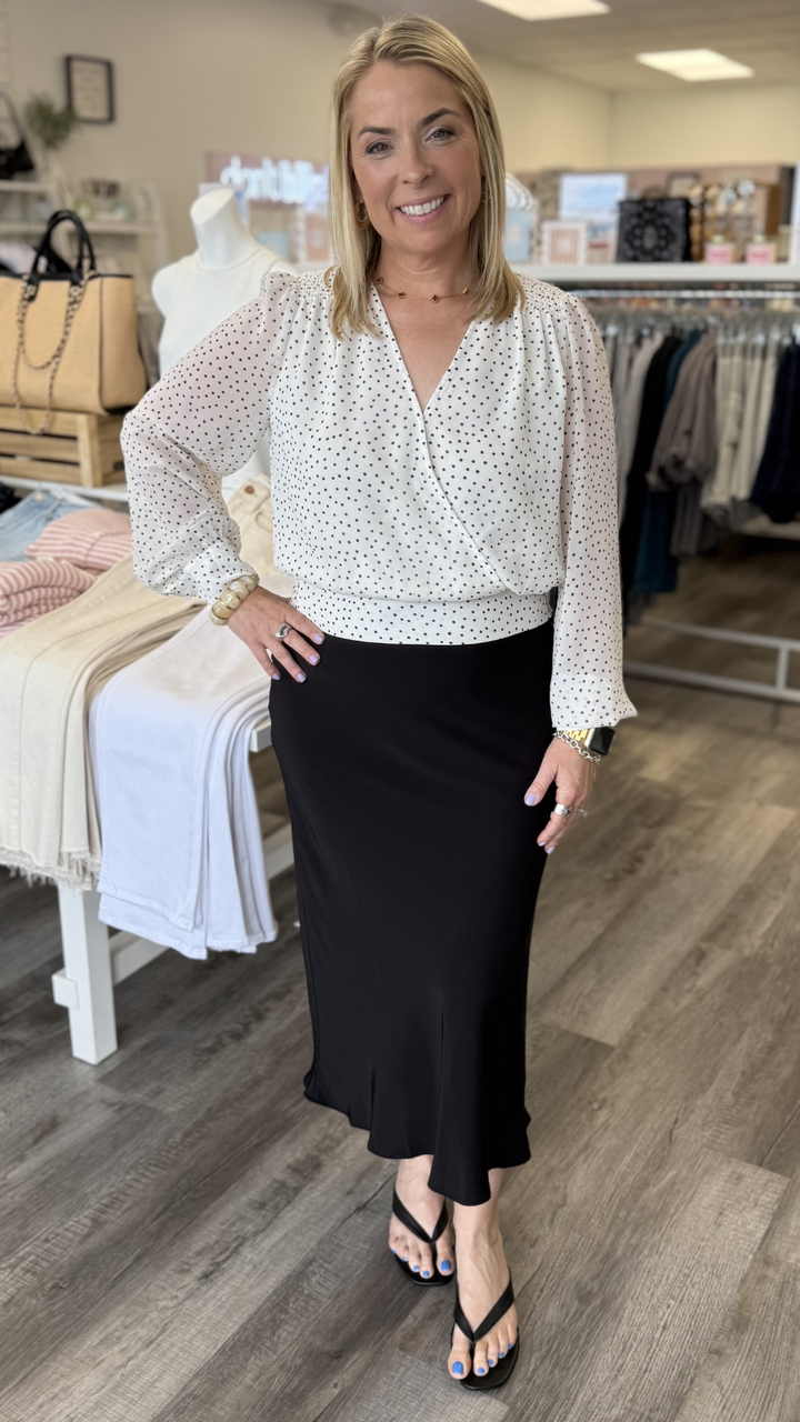 Polka Dot Blouse