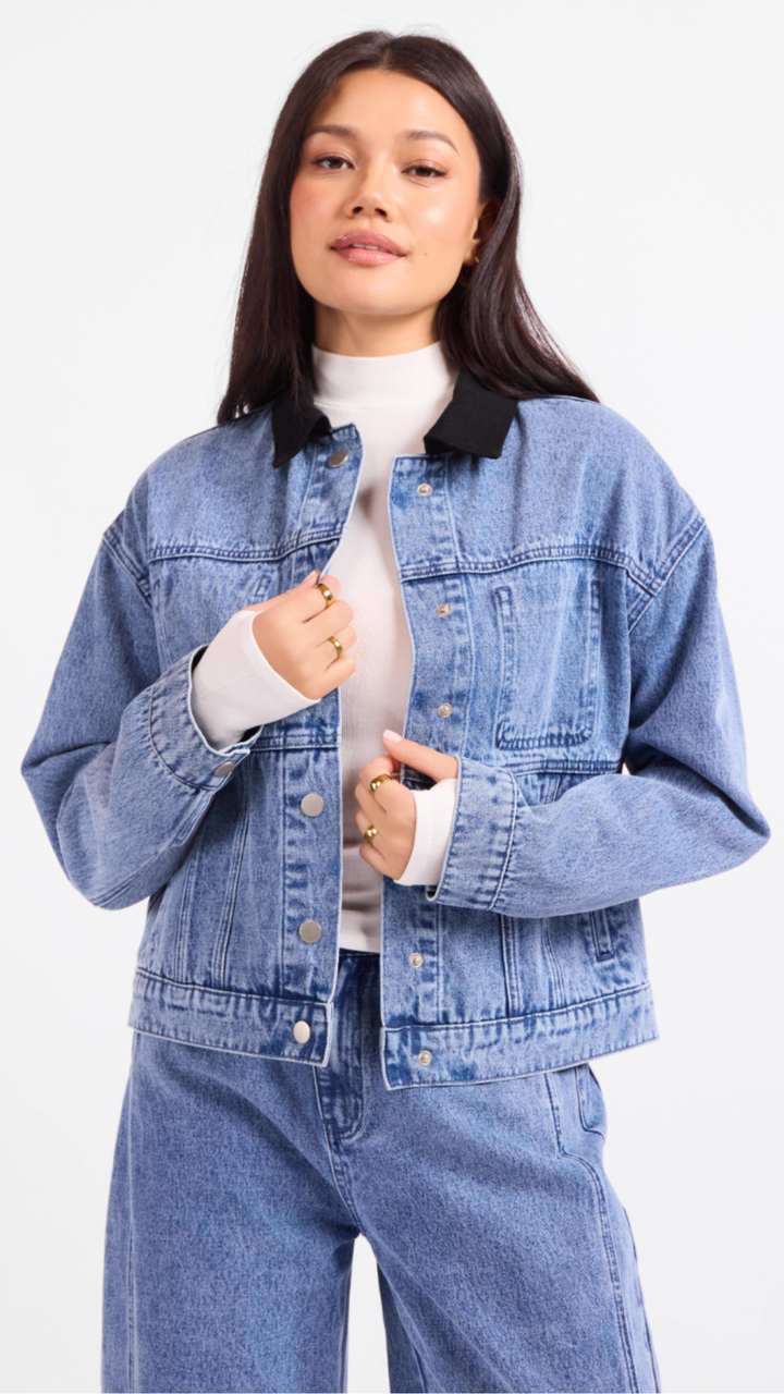 Plot Twist Denim Jacket