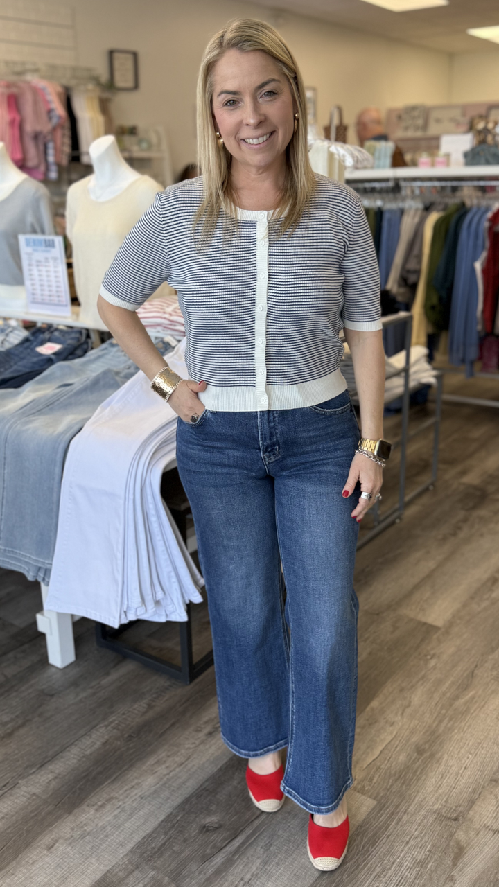 Mavi Stripe Cardigan
