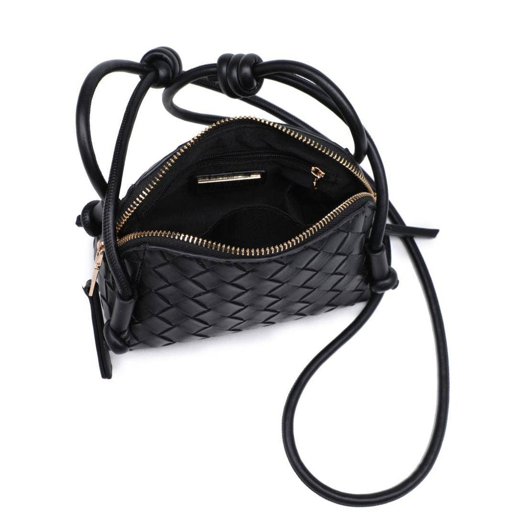 Black Essa Crossbody Handbag
