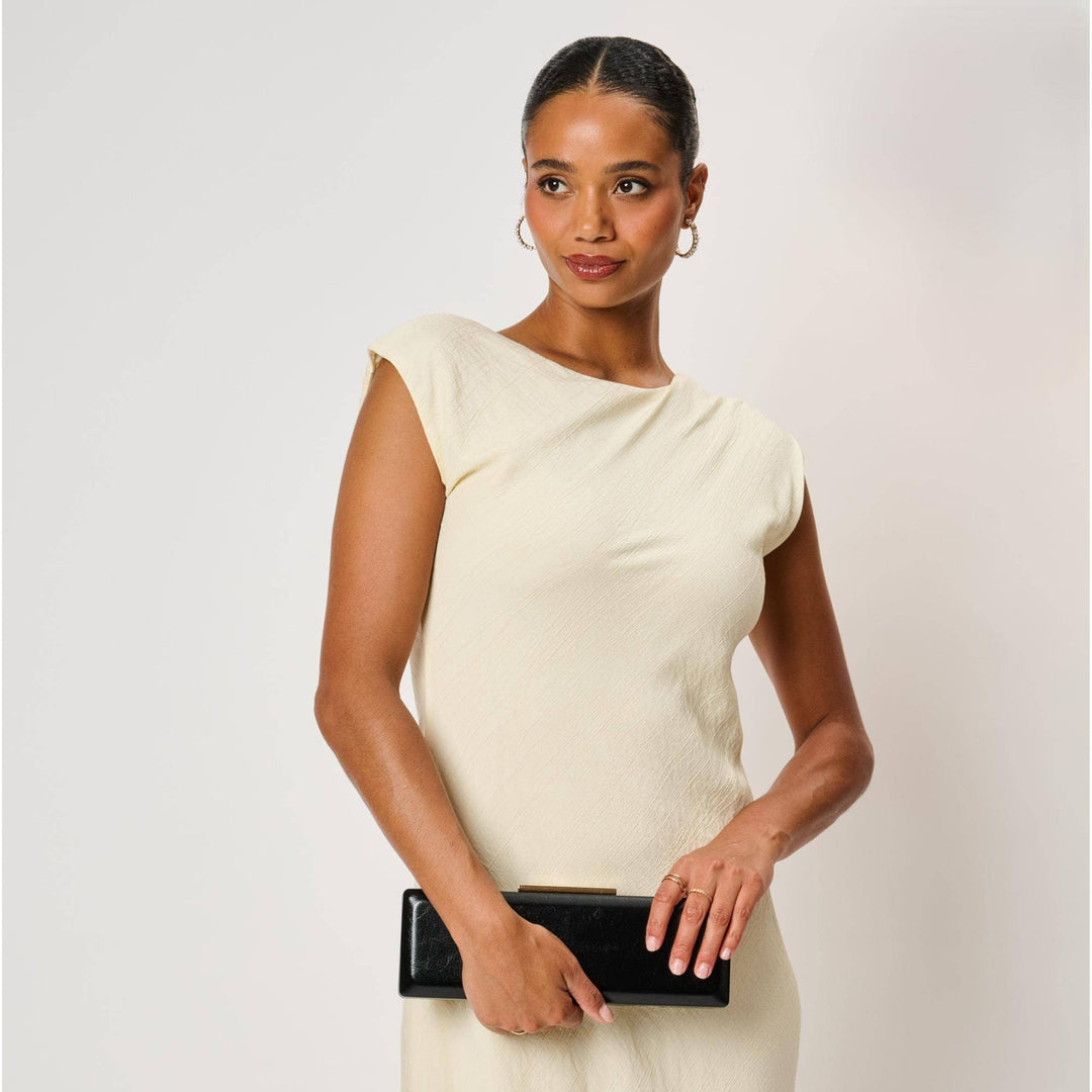 Black Angie Clutch