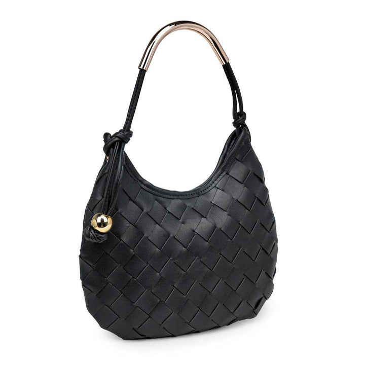 Black Lucia Hobo Handbag
