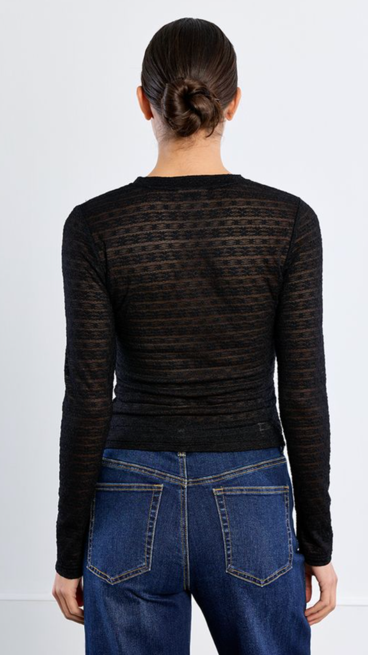 Black Lace Undersweater