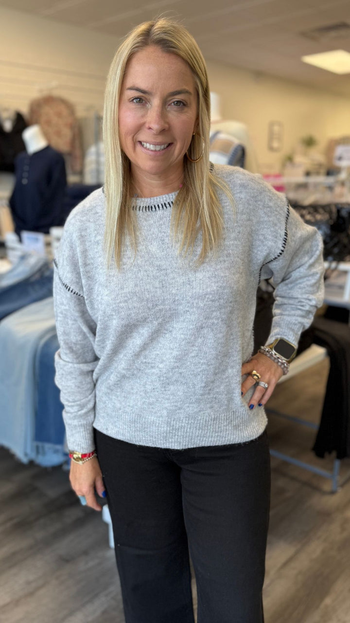 Double Play Sweater Top