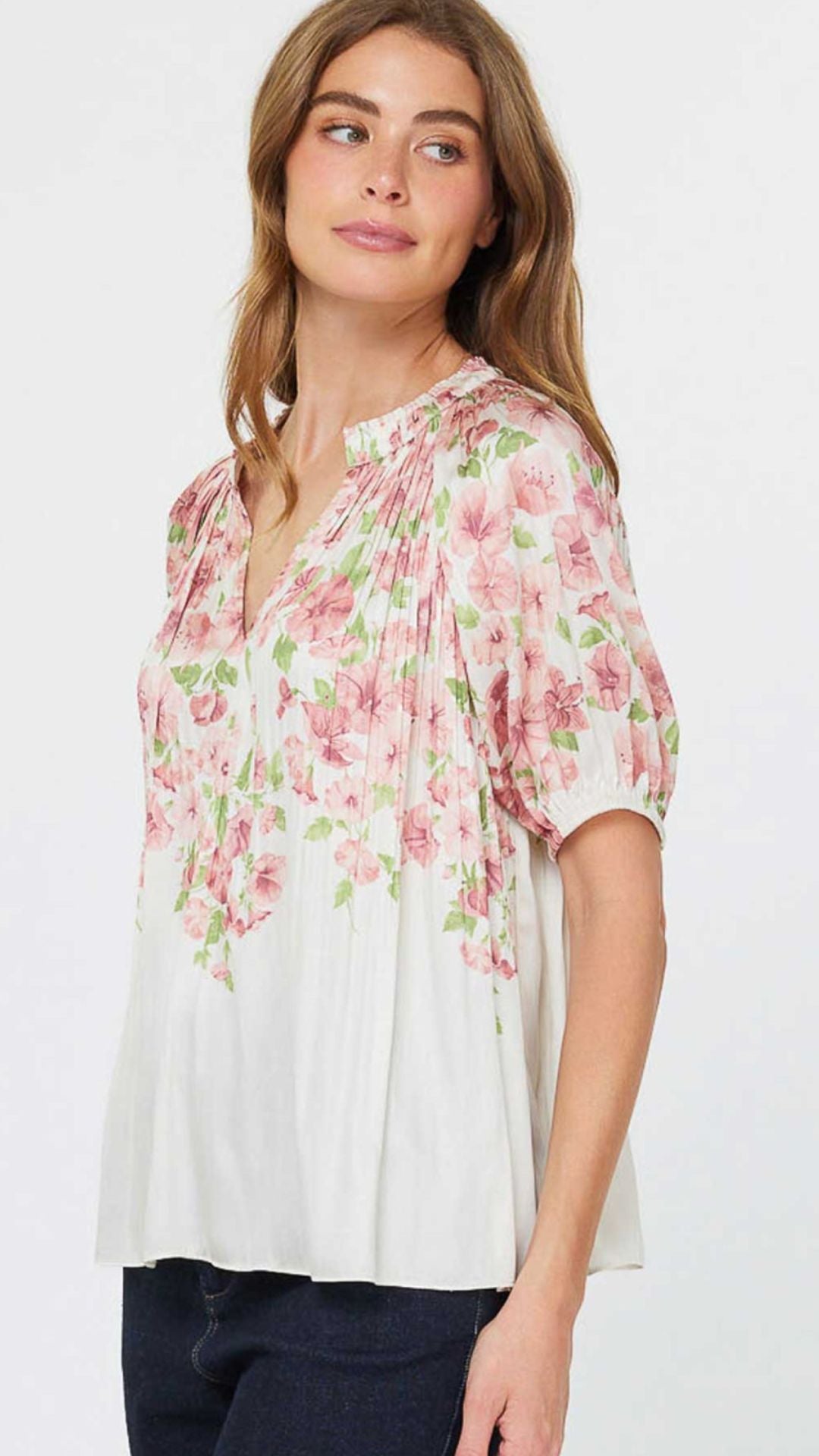 Rose Floral Blouse