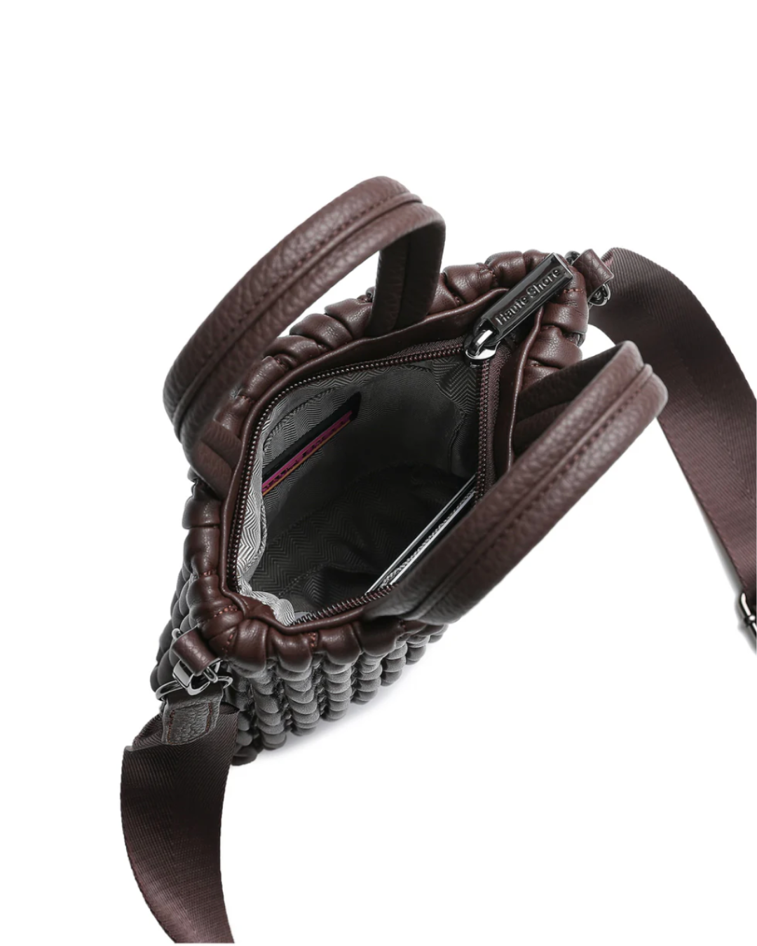 Mila Chocolate Phone Crossbody Bag