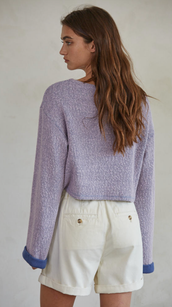 Lavender Pullover Sweater