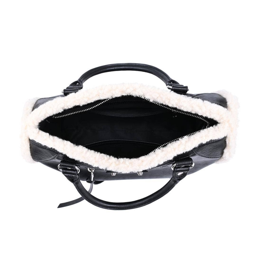 Black Seraphina Satchel Bag