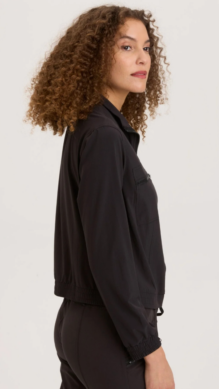 Black Active Quinn Bomber