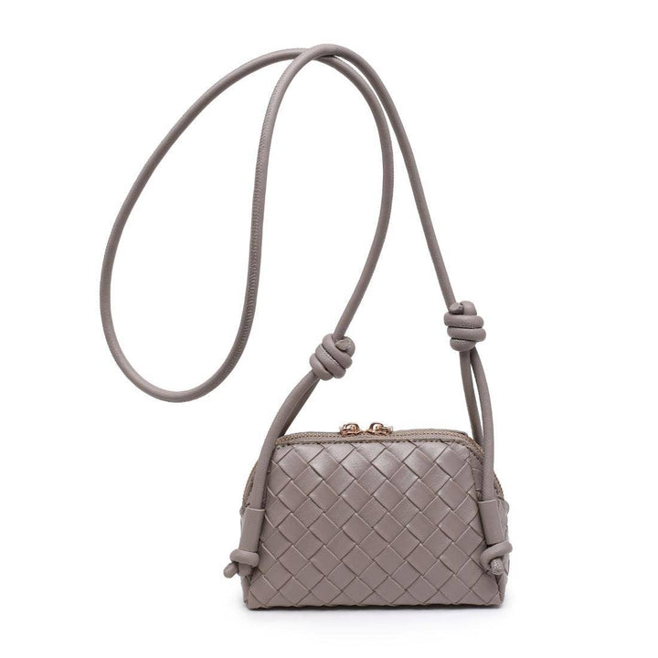 Grey Essa Crossbody Handbag