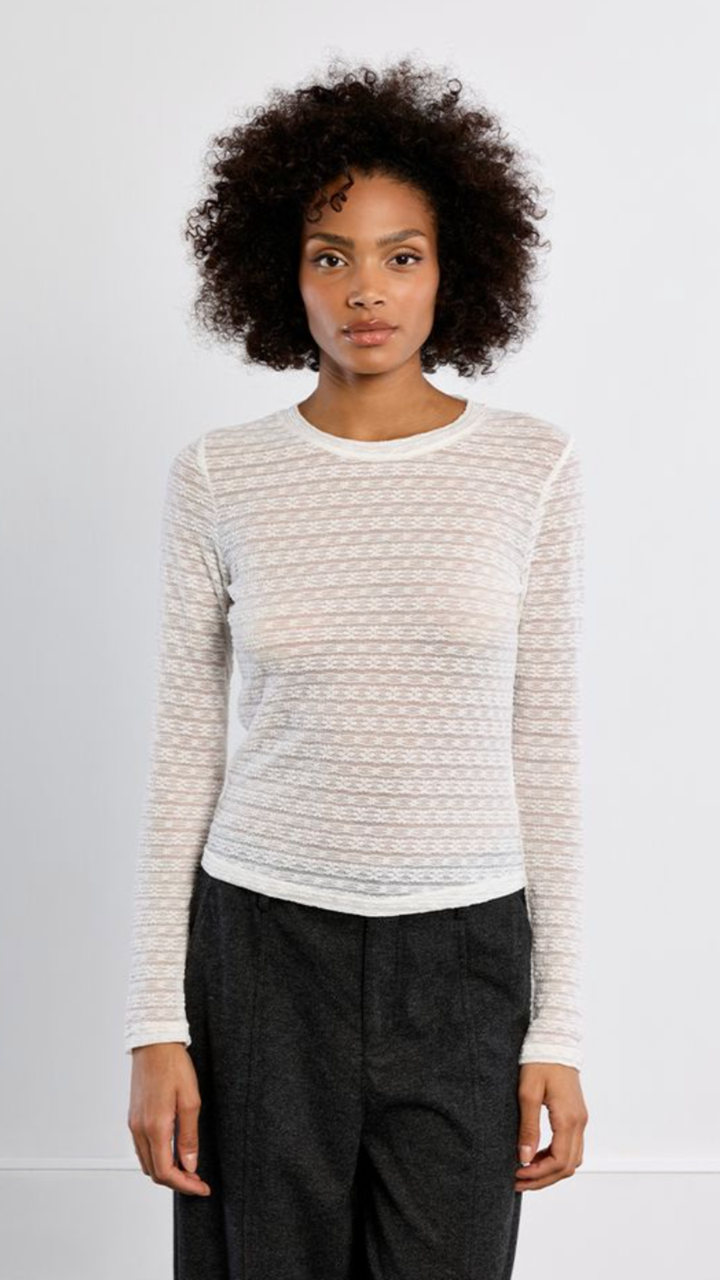 White Lace Undersweater