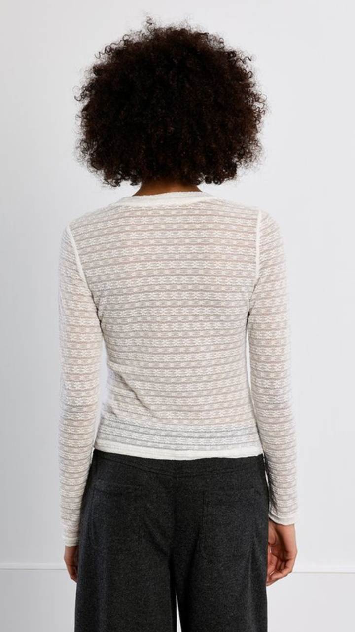 White Lace Undersweater