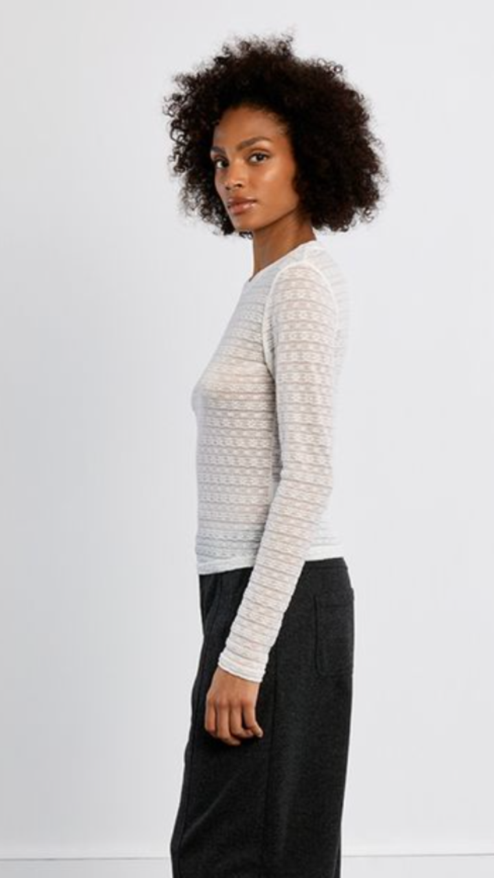 White Lace Undersweater