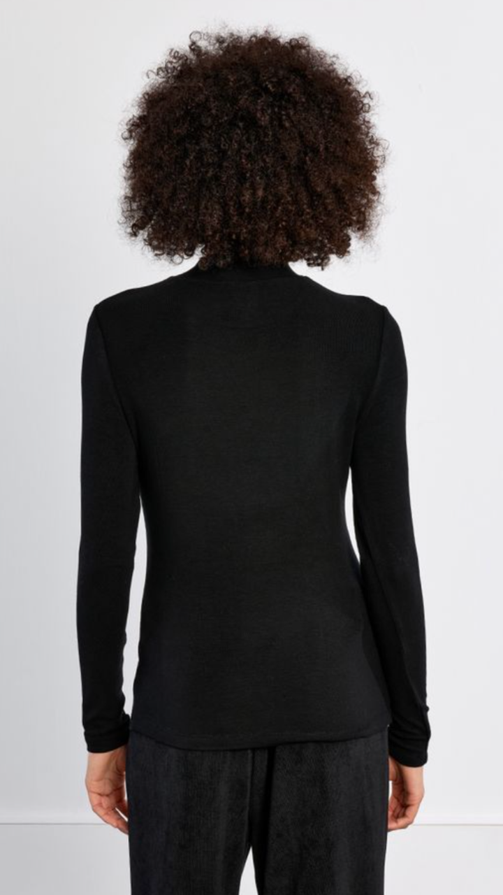 Black Mock Neck Undersweater