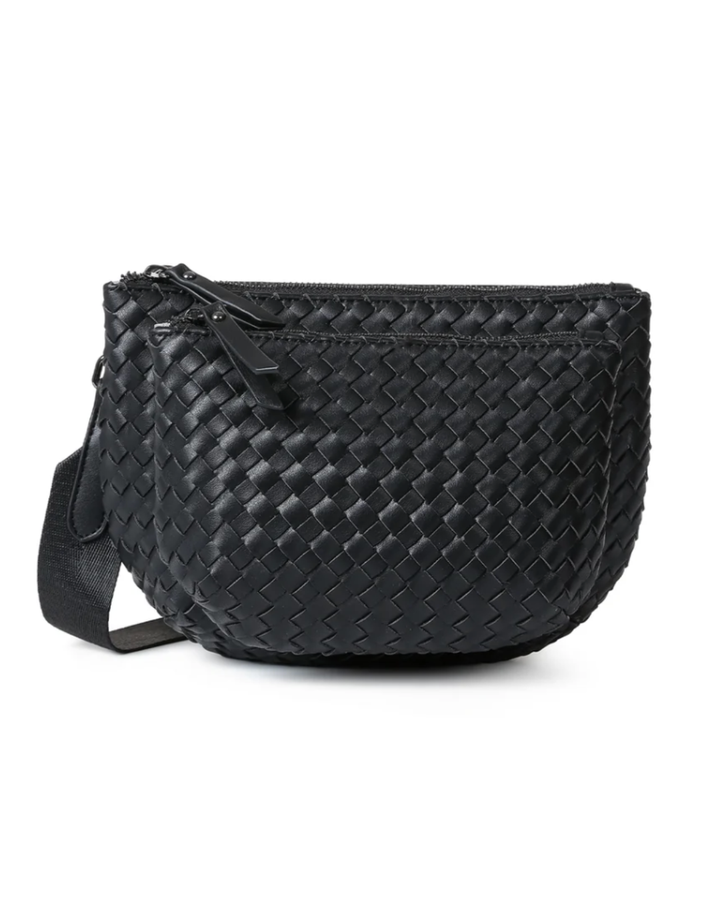 Devon Jet Convertible Crossbody Bag