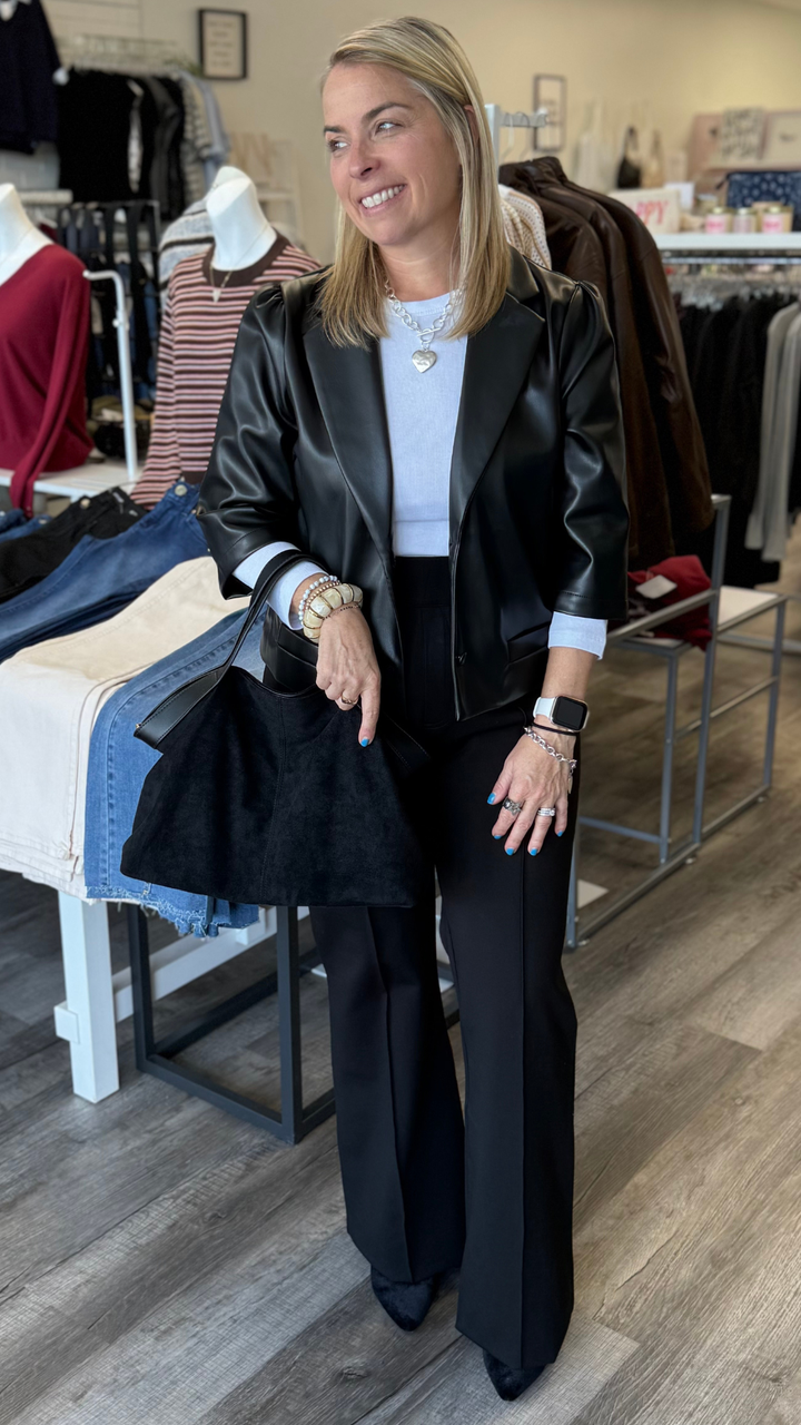 Black Trouser Dress Pants