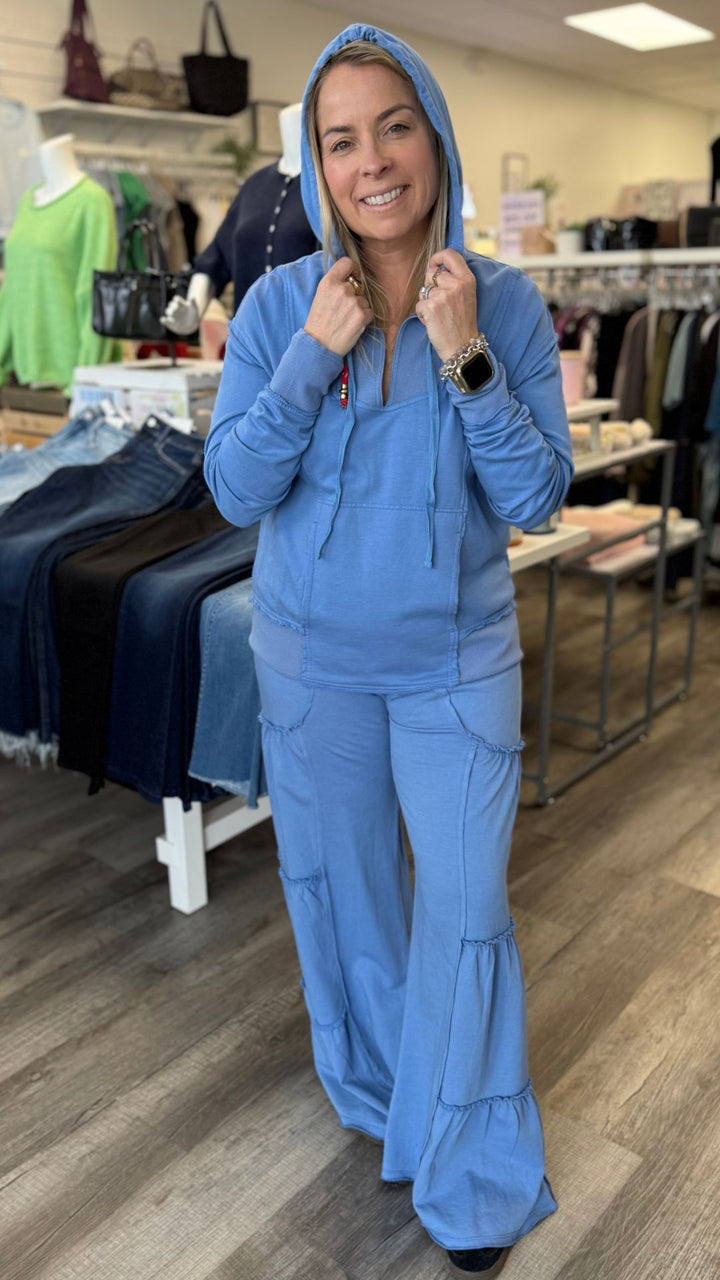 Shasta Lake Rosalyn Fleece Casual Hoodie