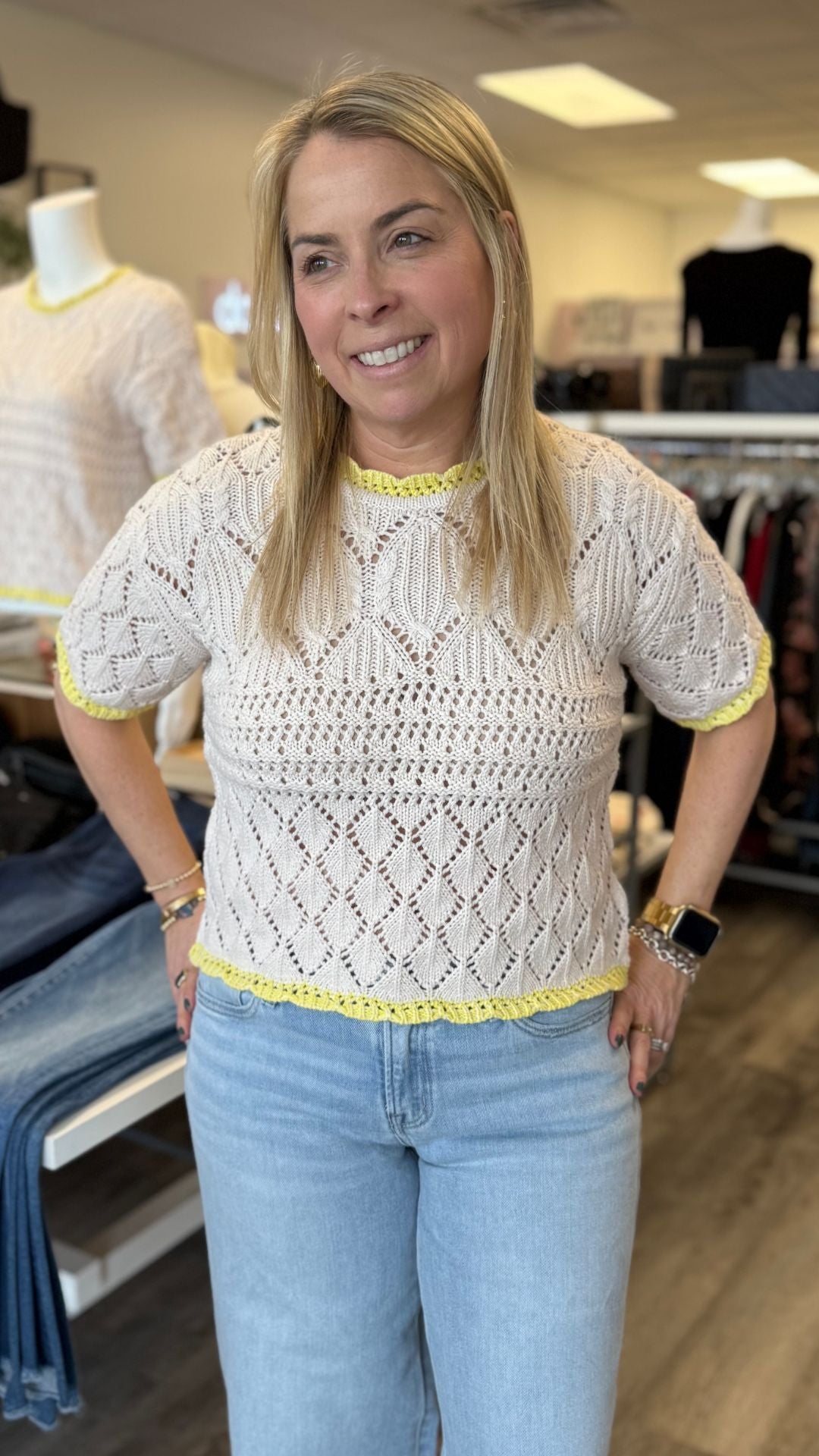 Ciela Crochet Top