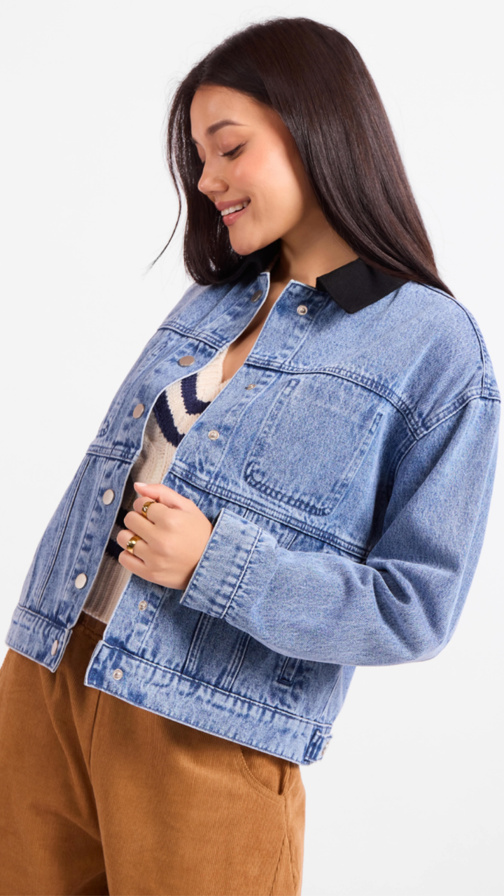 Plot Twist Denim Jacket