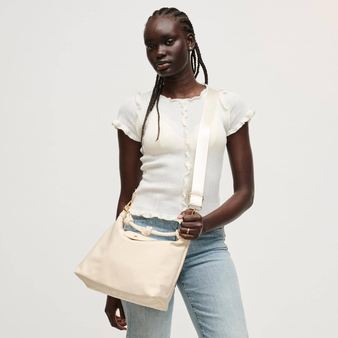 Cream Nova Hobo Bag