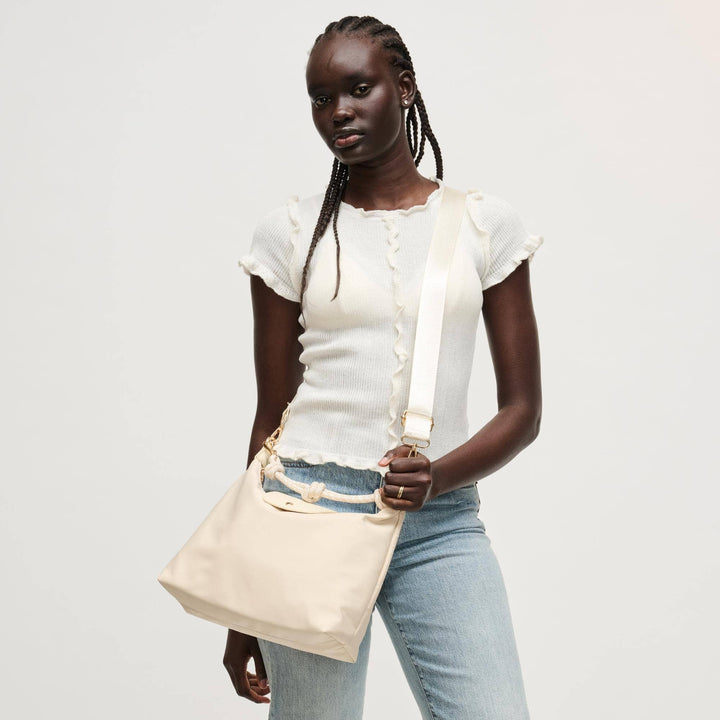 Cream Nova Hobo Bag