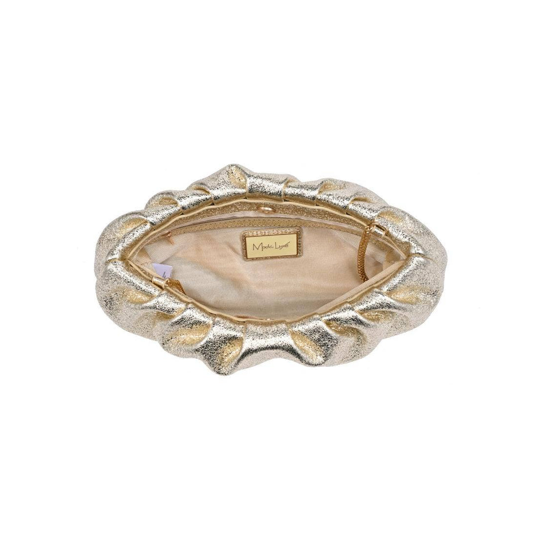 Gold Fancy Clutch