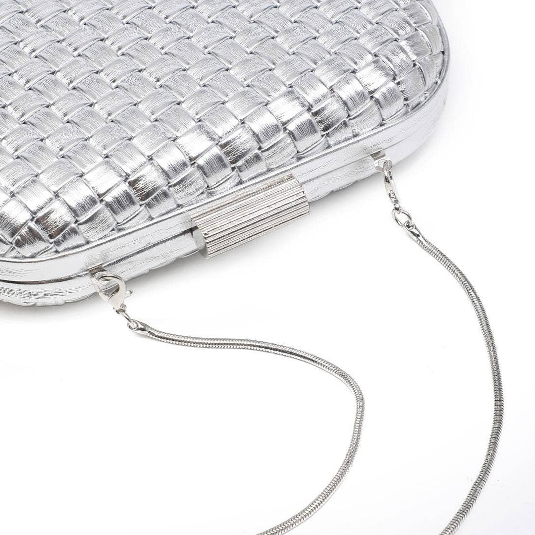 Silver Evening Bag