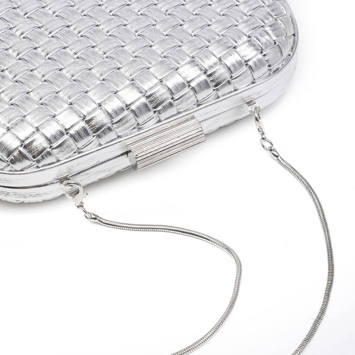 Silver Evening Bag