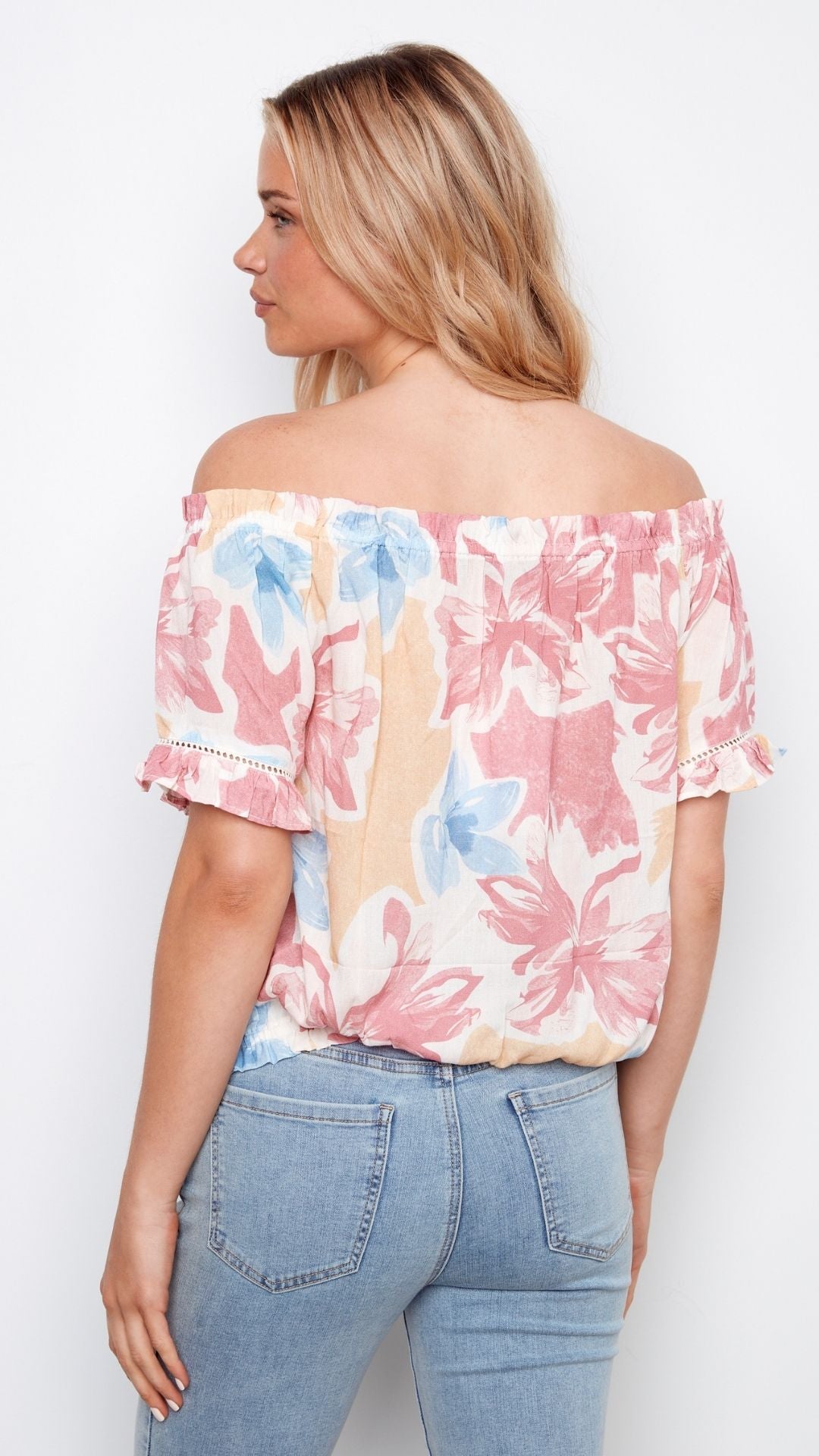 Floral Off The Shoulder Blouse