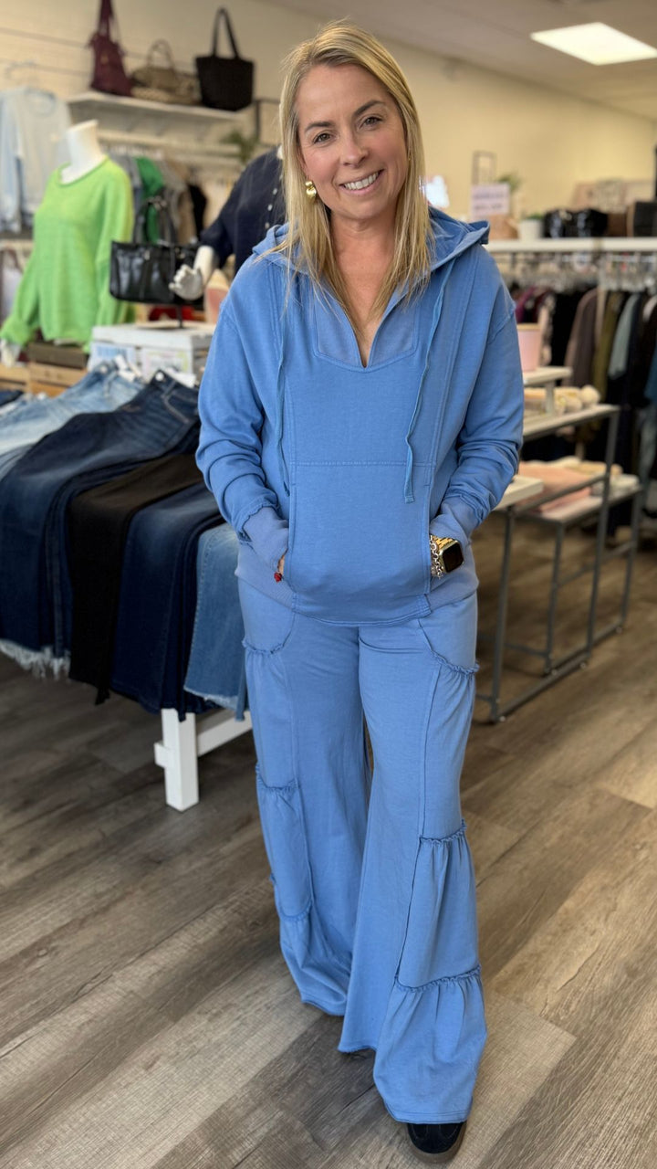 Shasta Lake Rosalyn Fleece Casual Hoodie