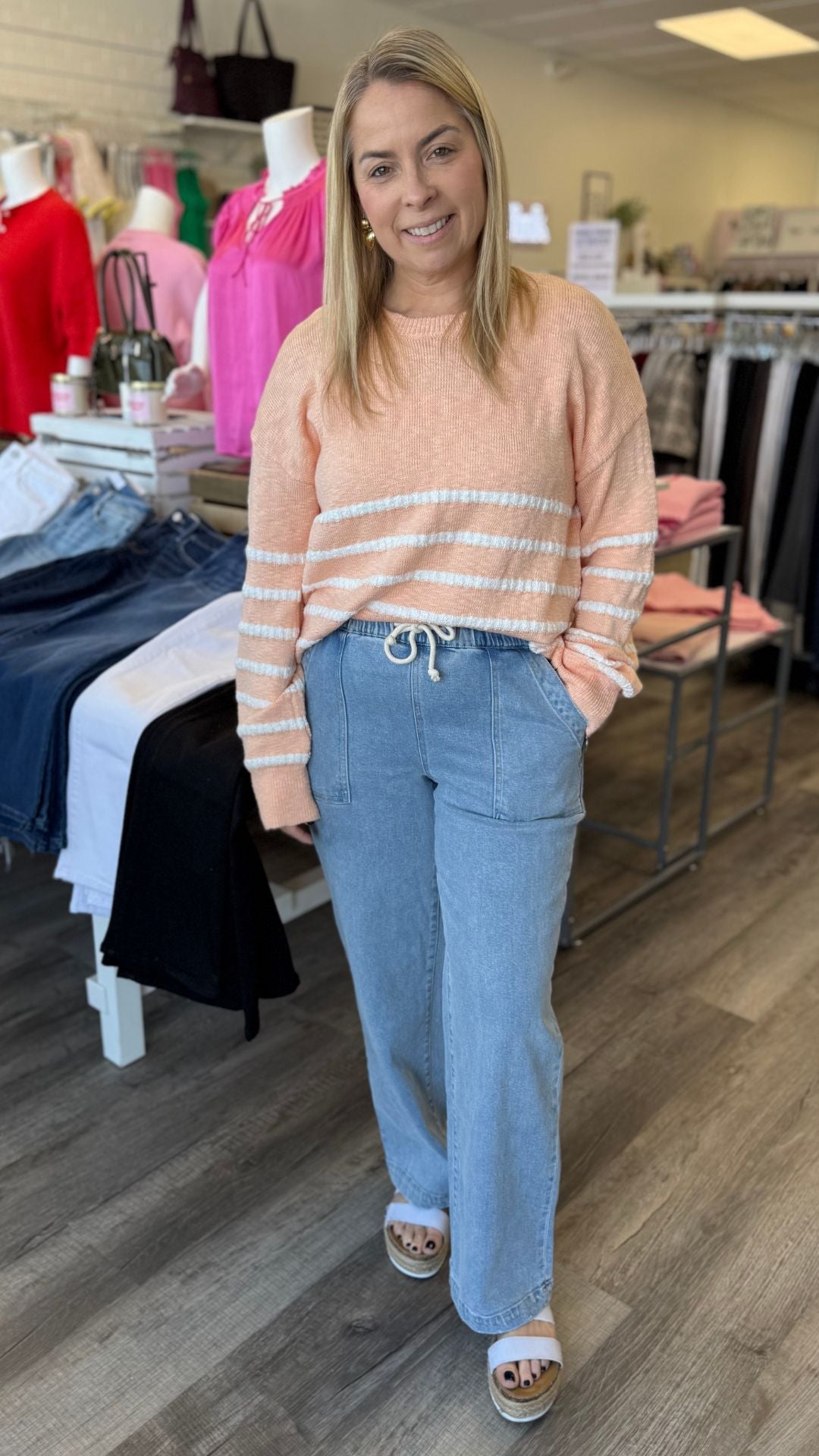 Striped Saylor Knit Sweater