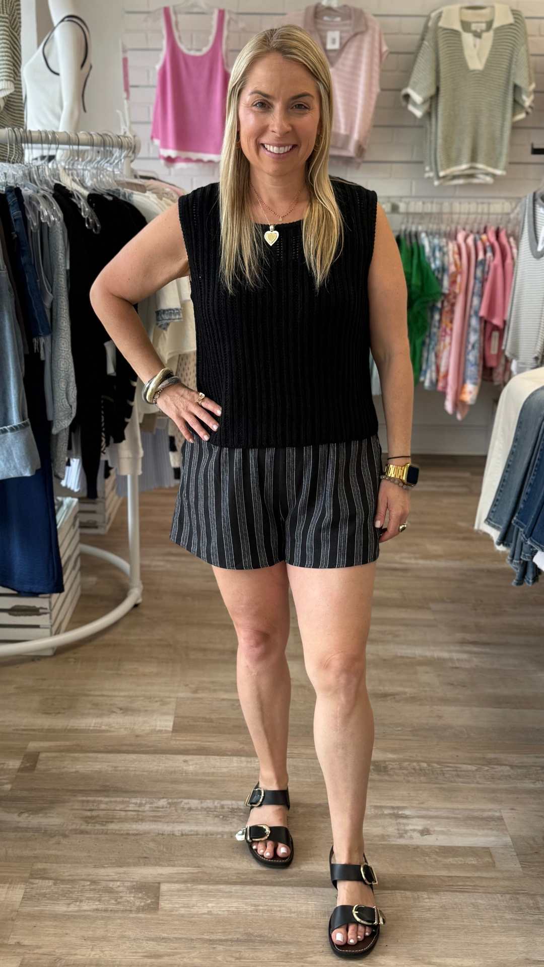 Jada Striped Shorts