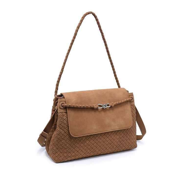 Camel Serenee Satchel Handbag