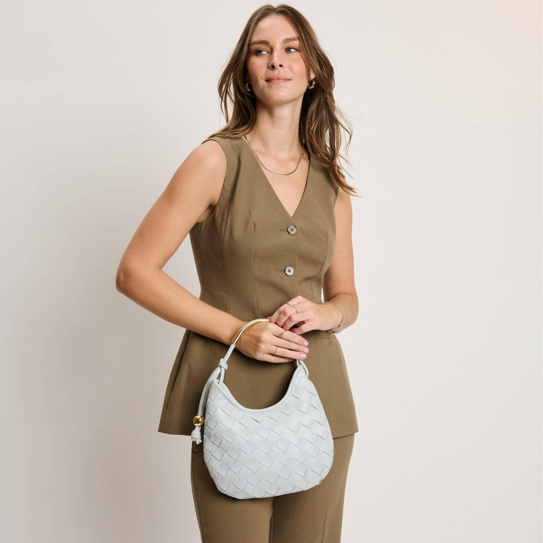 Ice Blue Lucia Hobo Handbag