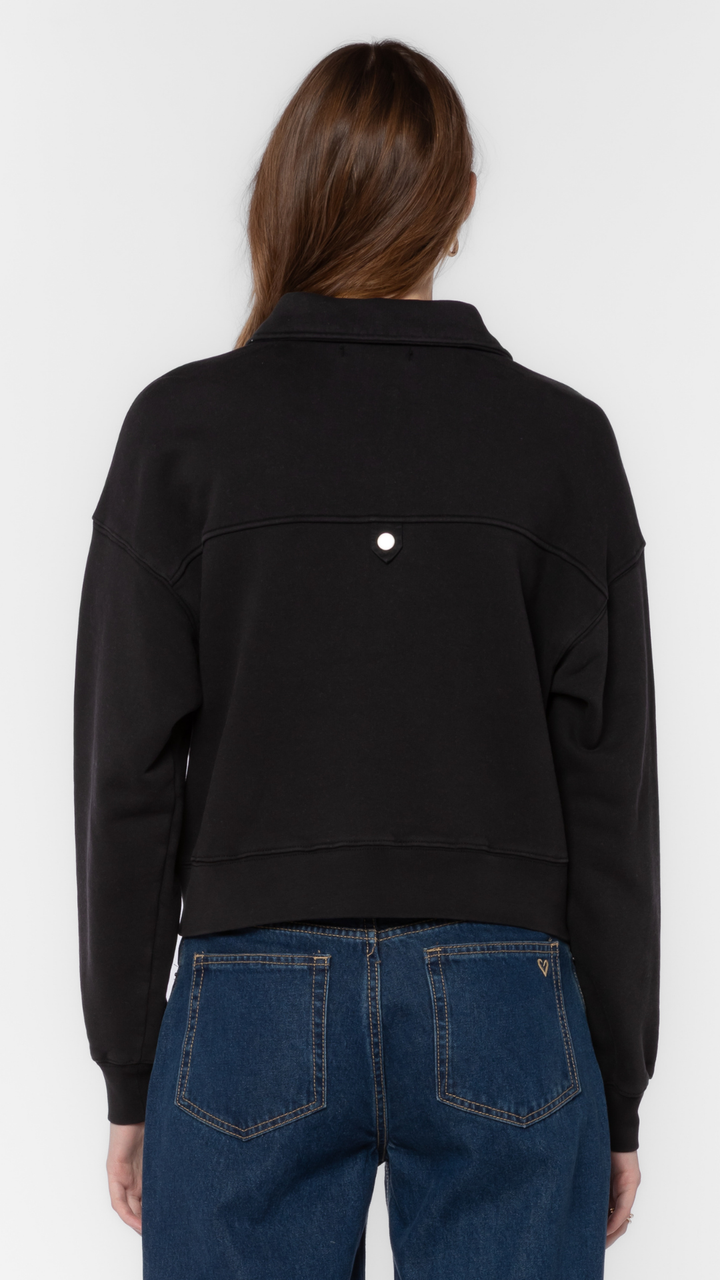 Pop Over French Terry Sweatshirt And Barrel Pants Set