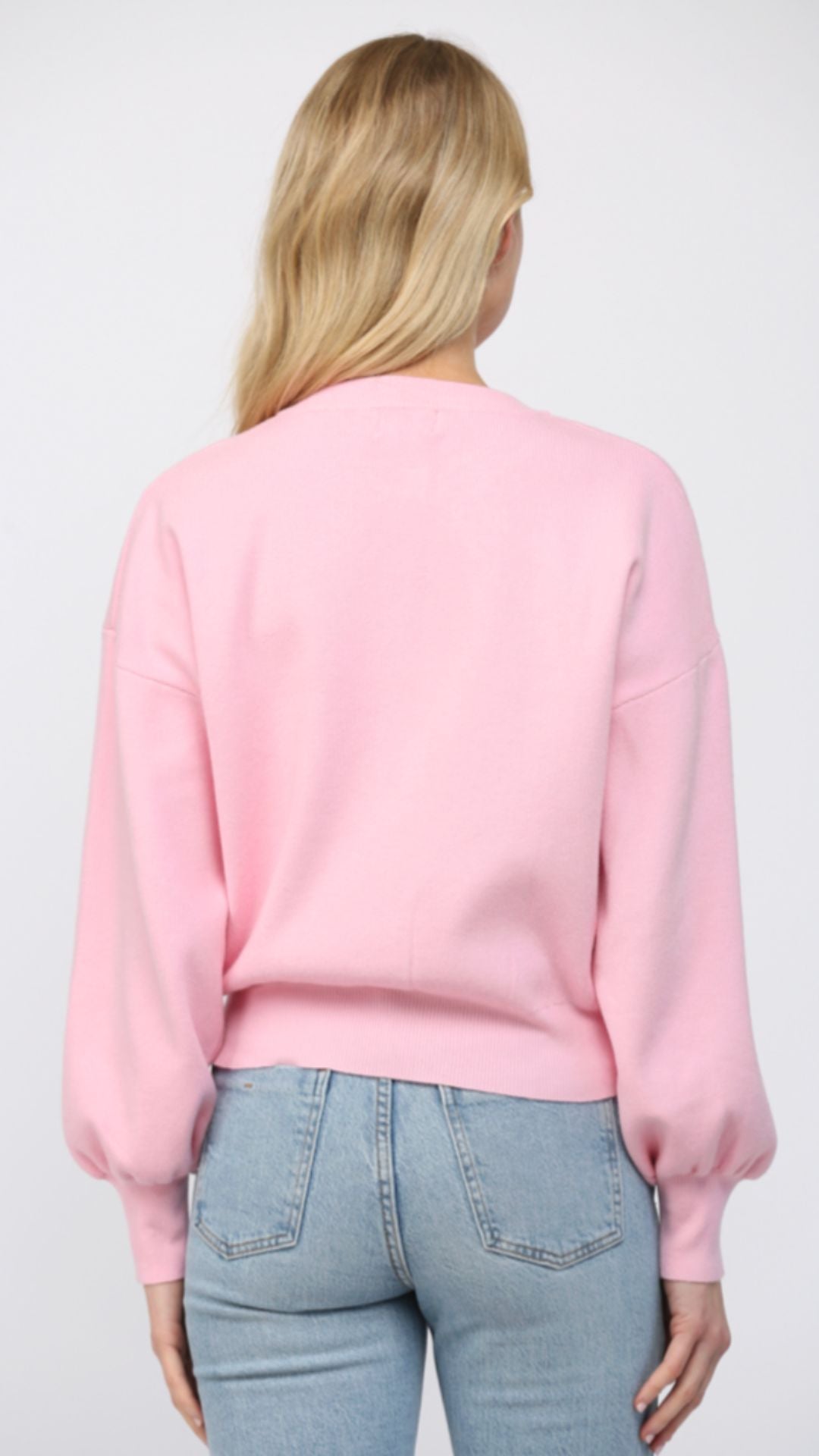 Heart Shaped Button Down Cardigan