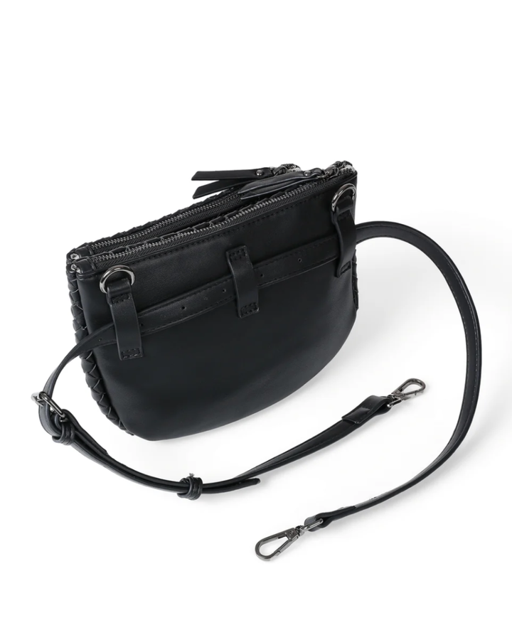 Devon Jet Convertible Crossbody Bag