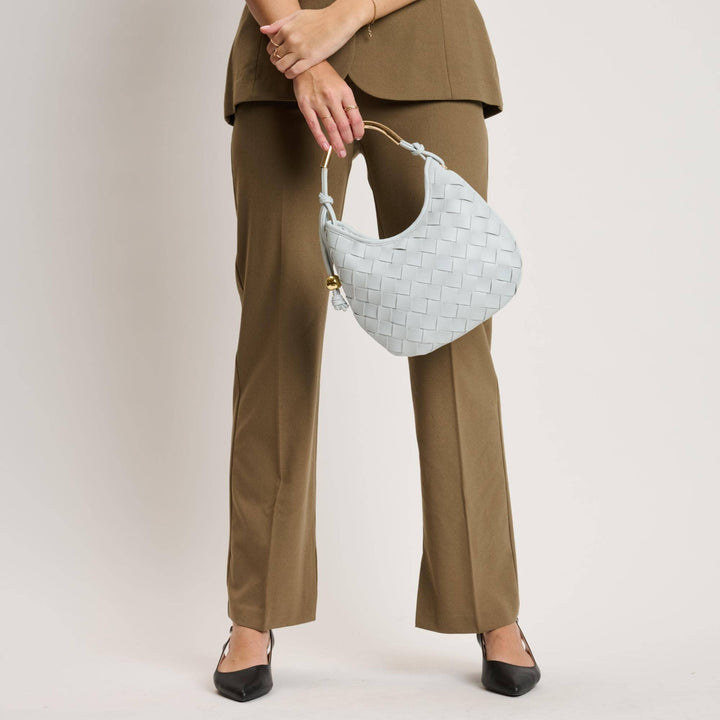 Ice Blue Lucia Hobo Handbag