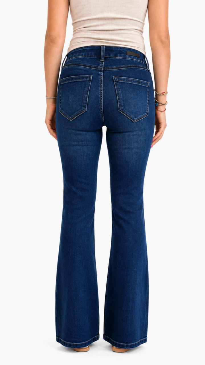 Mid Rise Dark Wash Petite Better Butter Slim Boot Jeans