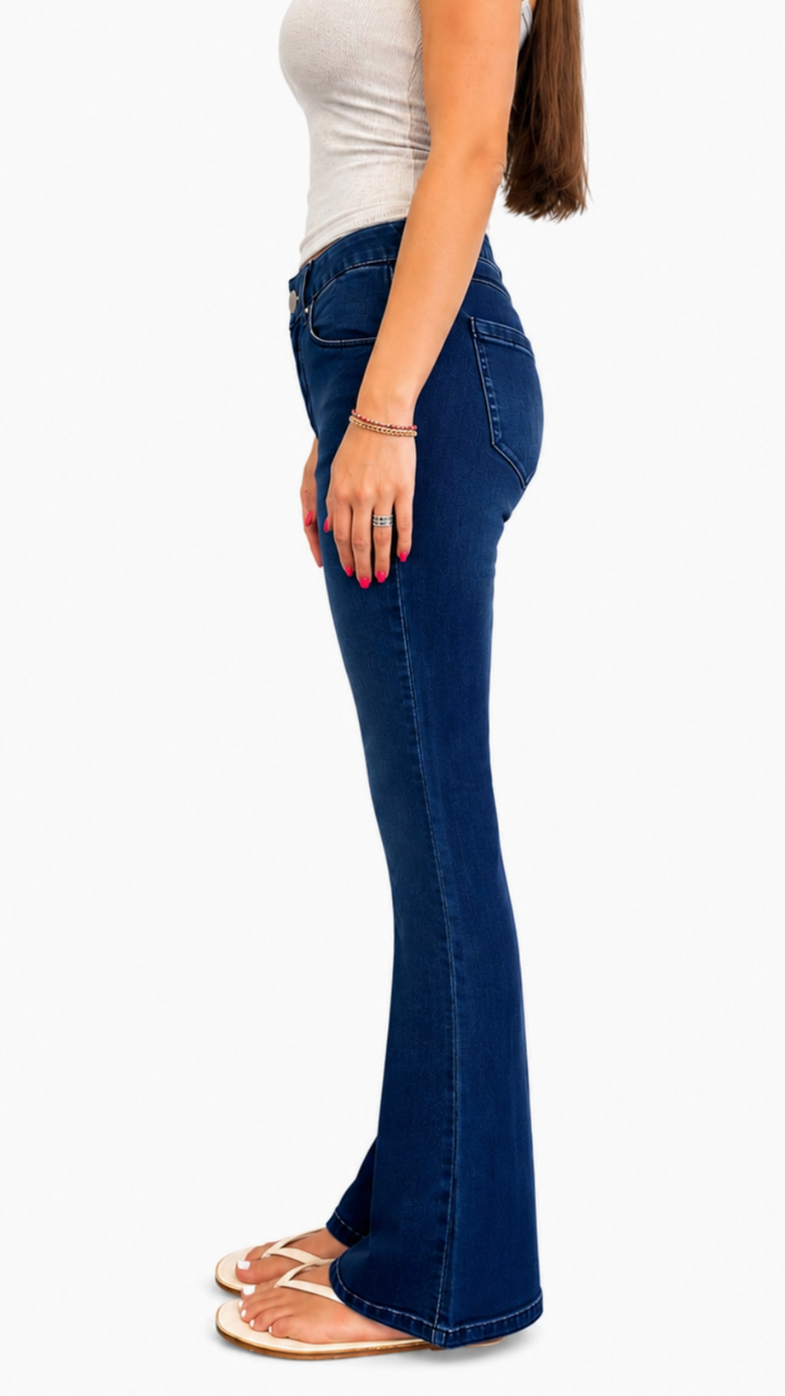 Mid Rise Dark Wash Petite Better Butter Slim Boot Jeans