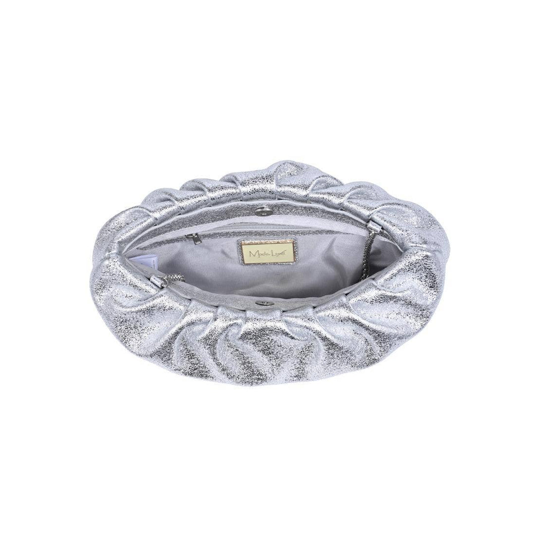 Silver Fancy Clutch