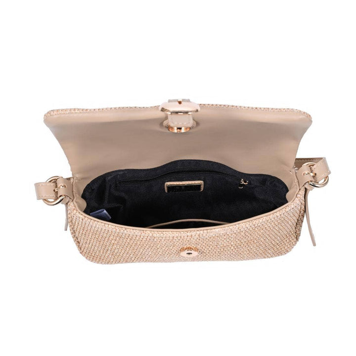 Natural Gloria Straw Shoulder Bag